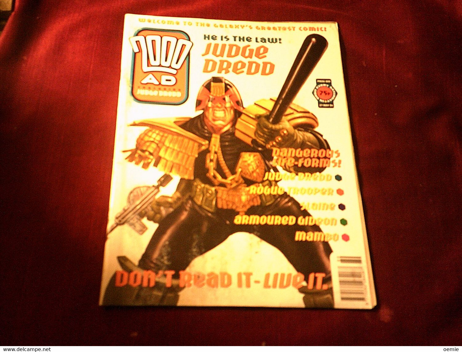 2000 AD   / JUDGE DREDD    HE IS THE LAW - Other Publishers