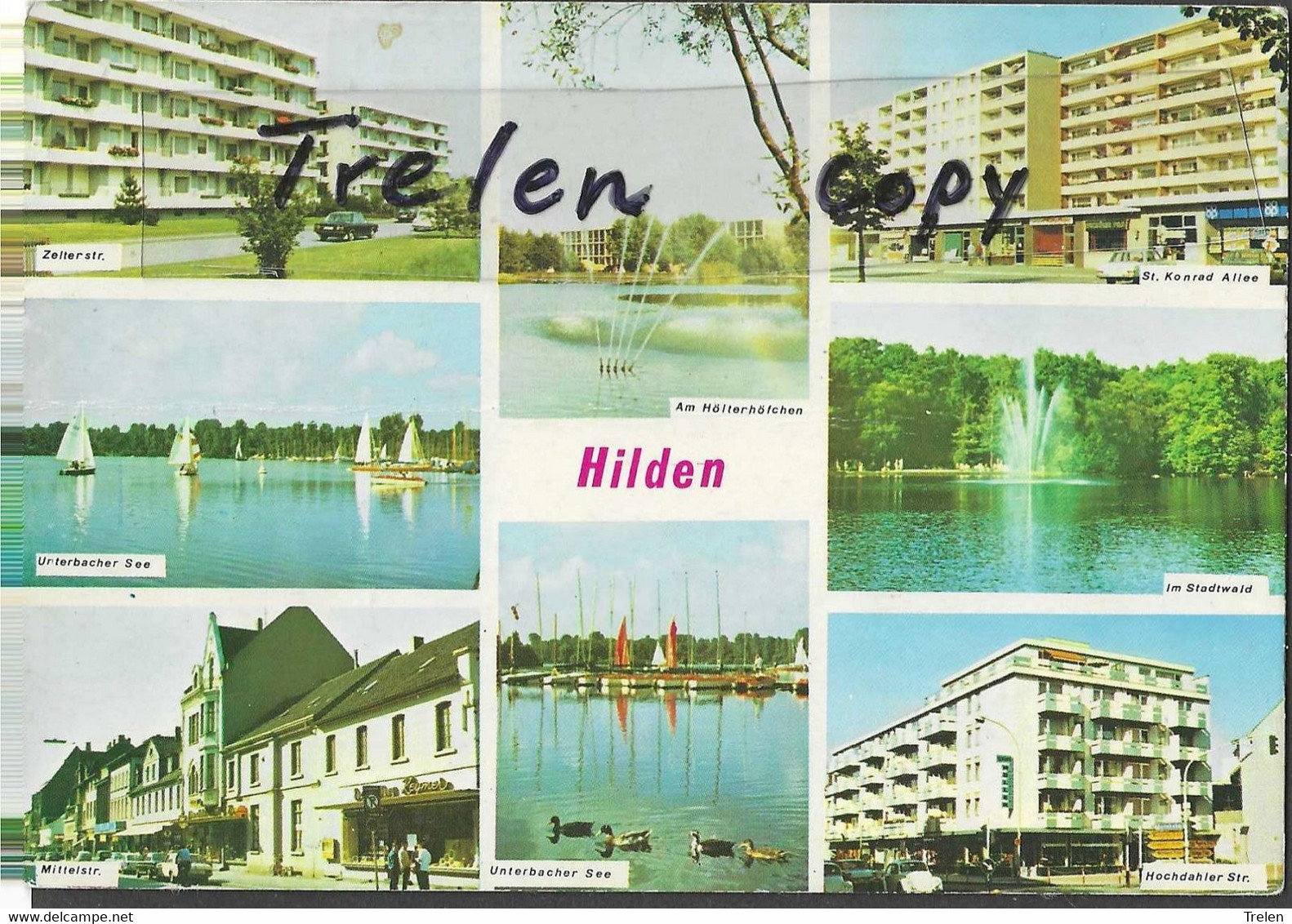 Allemagne, Hilden, 1979, Gelaufen, Circulée - Hilden