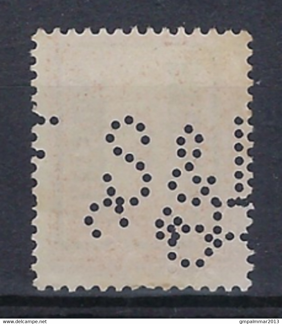 Perfin / Perfo S & F B.  Stokvis Et Fils Op PELLENS Nr. 108 TYPO Voorafgestempeld Nr. 37B ; Staat Zie 2 Scans ! - Typo Precancels 1912-14 (Lion)