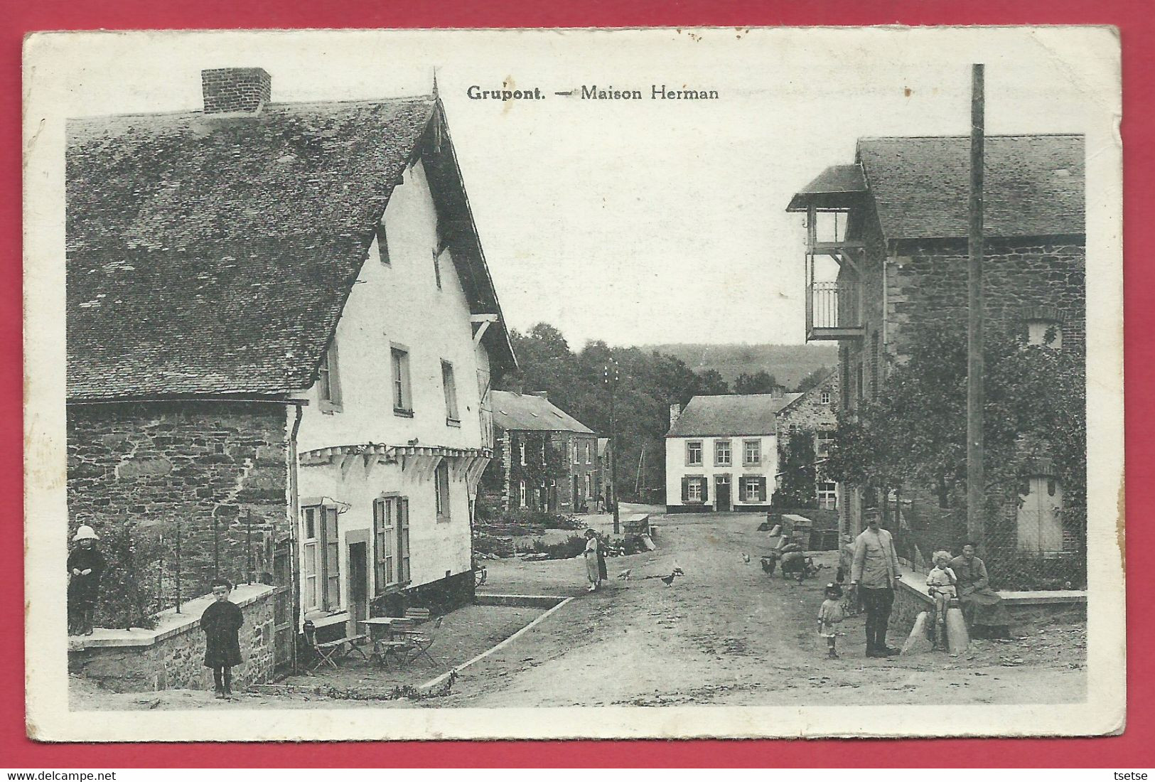 Grupont - Maison Herman ( Voir Verso ) - Tellin