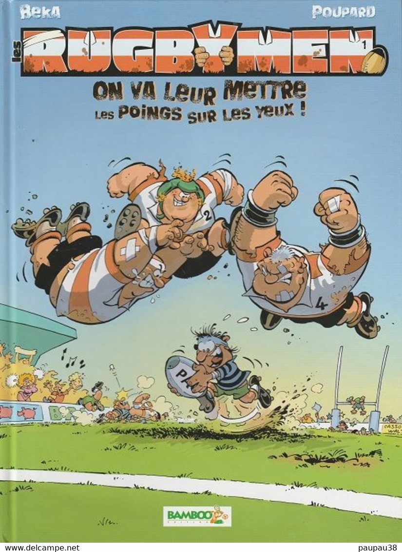 BANDES DESSINEES  RUGBYMEN - Livres Neufs - Verzamelingen