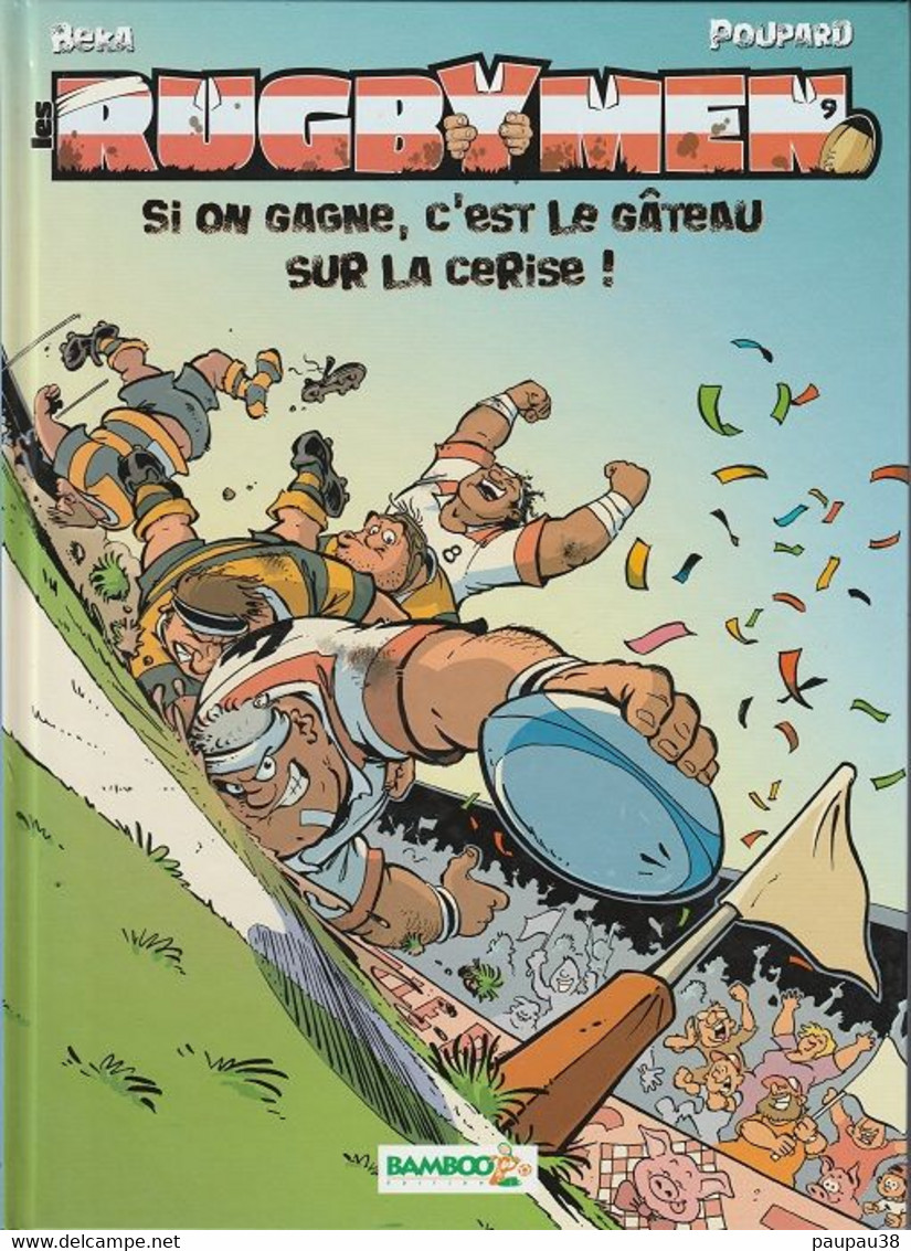 BANDES DESSINEES  RUGBYMEN - Livres Neufs - Verzamelingen