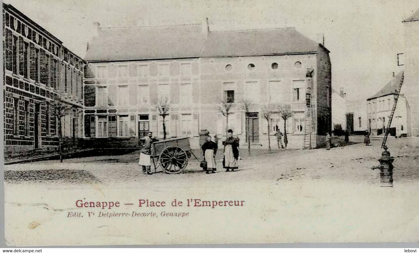 GENAPPE « Place De L’Empereur » (1903) – Ed. Ve Delpierre-Decorte, Genappe - Genappe