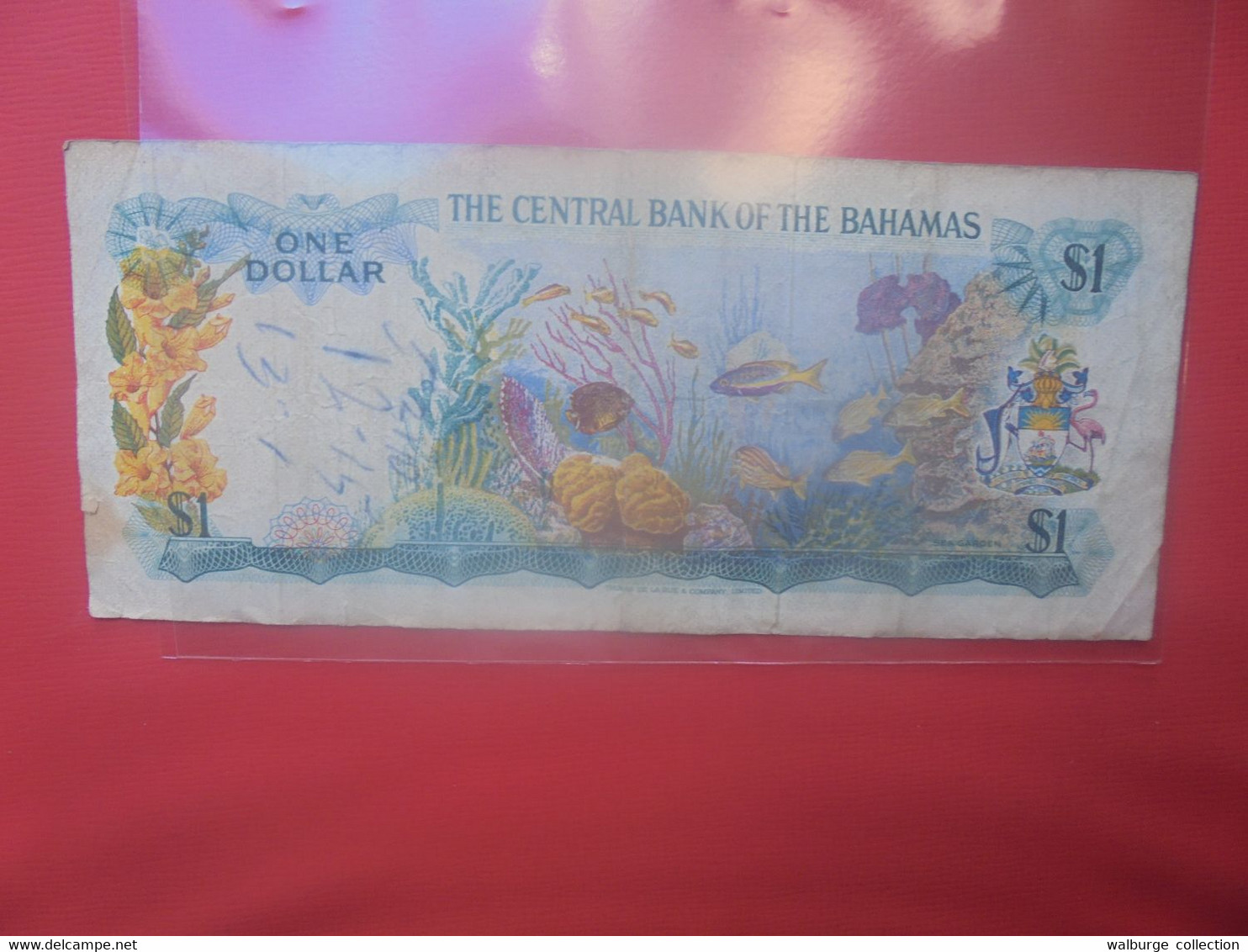 BAHAMAS 1$ (1 Seule Signature) Circuler (B.29) - Bahamas