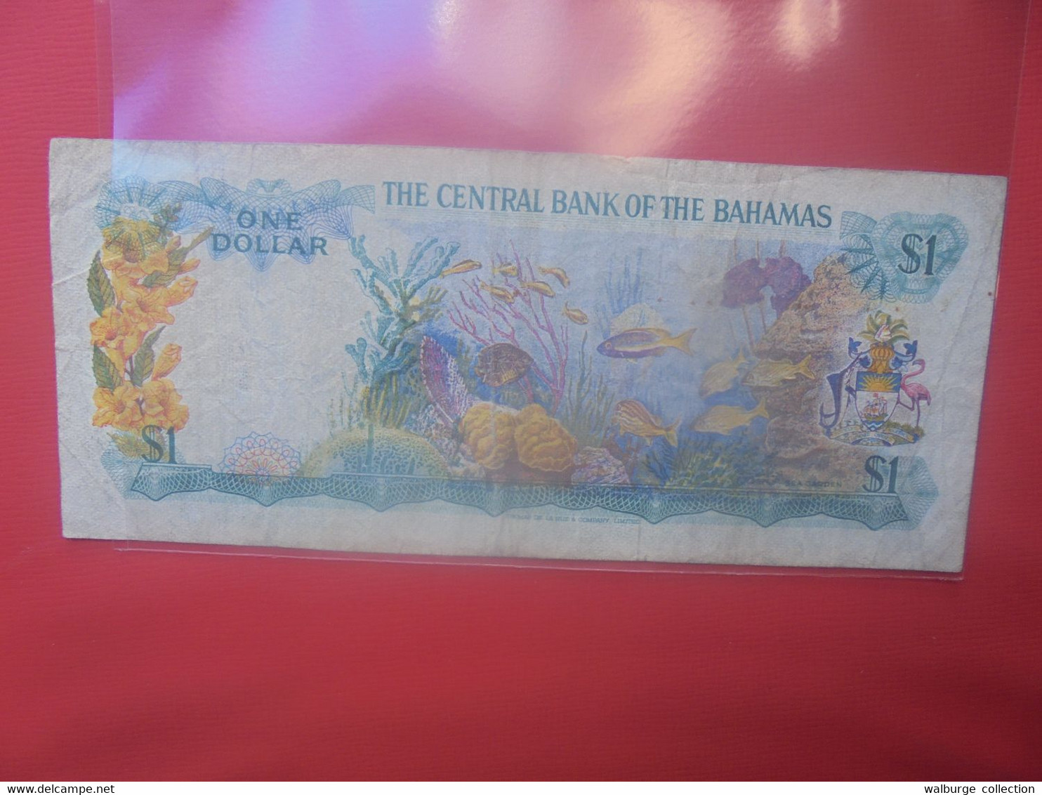 BAHAMAS 1$ (2 Signatures) Circuler (B.29) - Bahamas