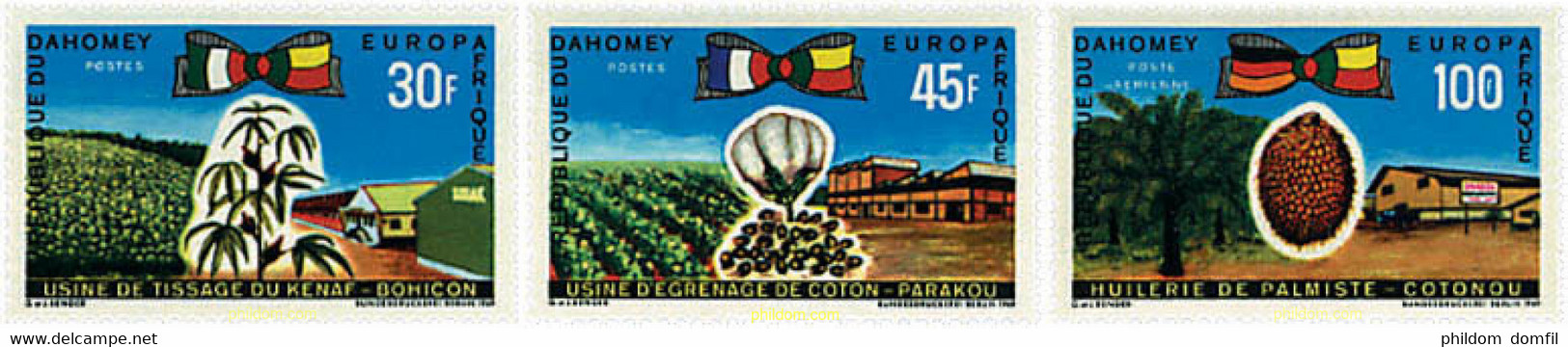 43700 MNH DAHOMEY 1969 EUROPAFRICA - Altri & Non Classificati