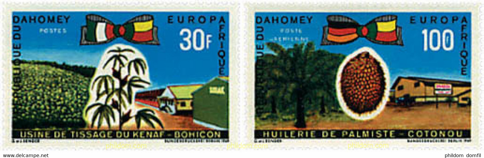 600168 MNH DAHOMEY 1969 EUROPAFRICA - Other & Unclassified