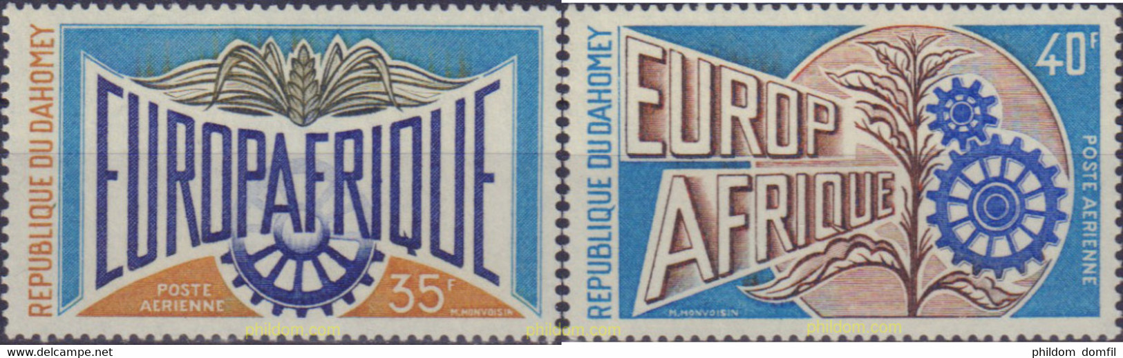 600261 MNH DAHOMEY 1973 EUROPAFRICA - Altri & Non Classificati