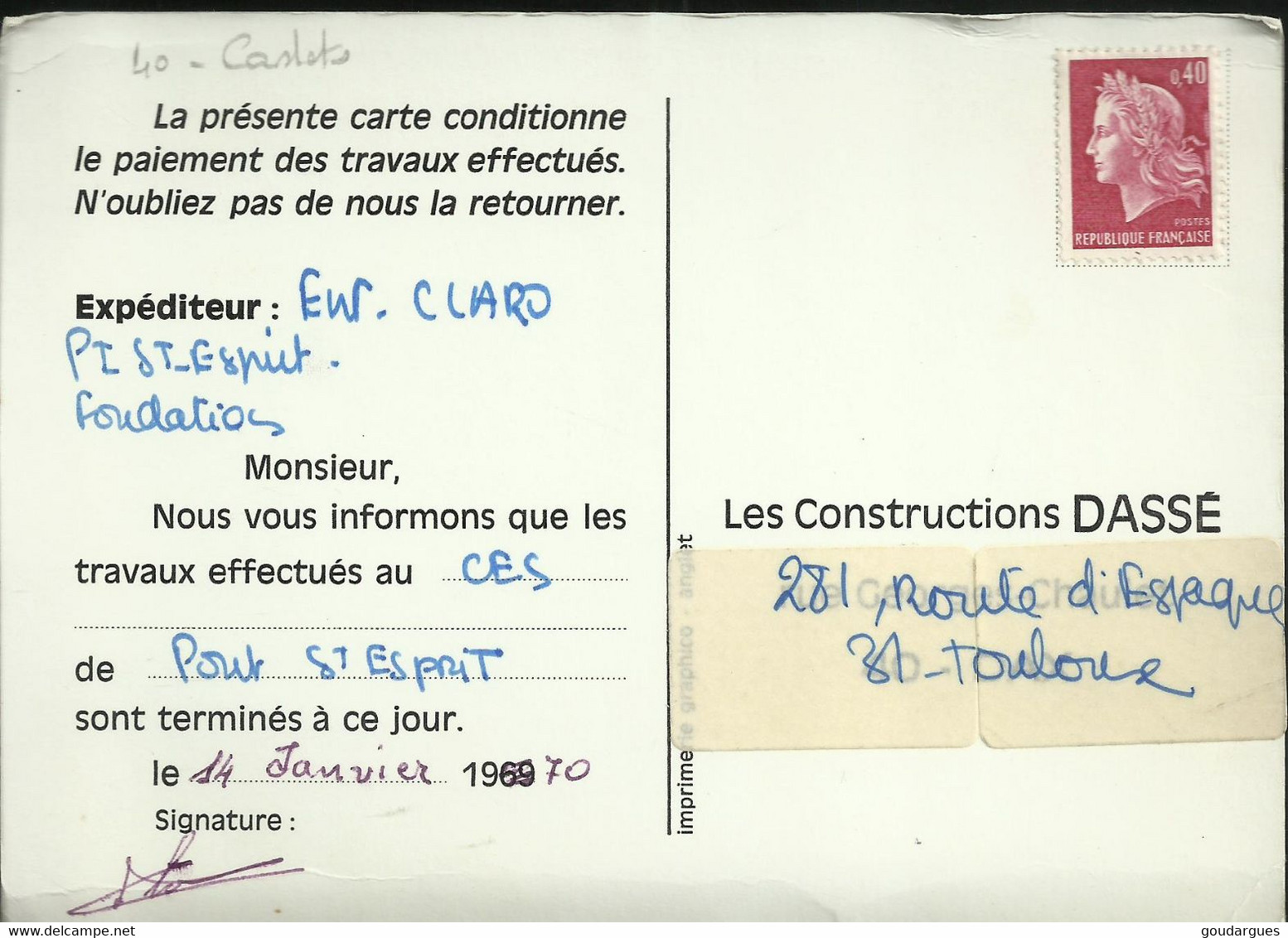 Les Constructions Dassé - (P) - Castets