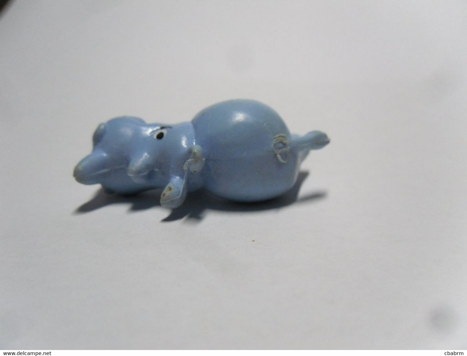 Figurine petit jouet HIPPOPOTAME bleu