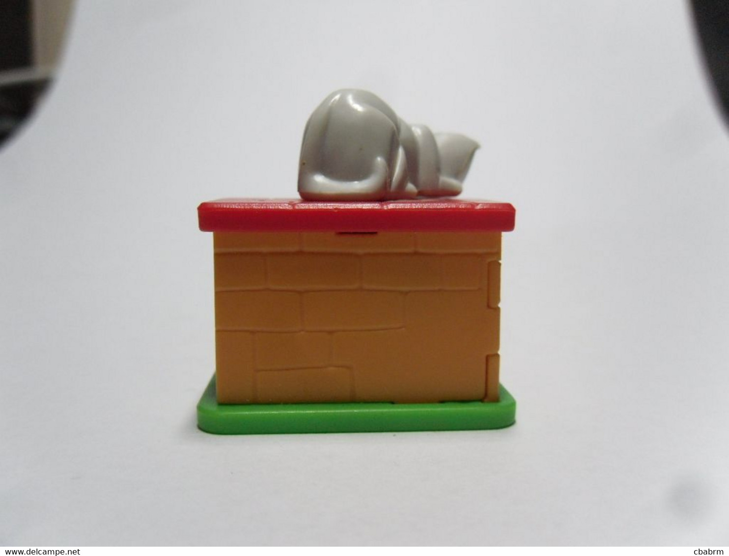 Figurine Petit Jouet CHAT Mobile Sur La Maison Des Souris - Andere & Zonder Classificatie