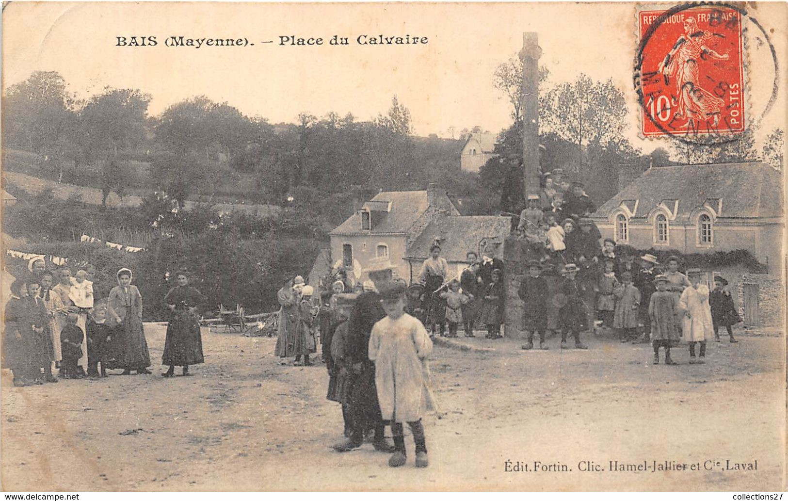 53-BAIS-PLACE DU CALVAIRE - Bais