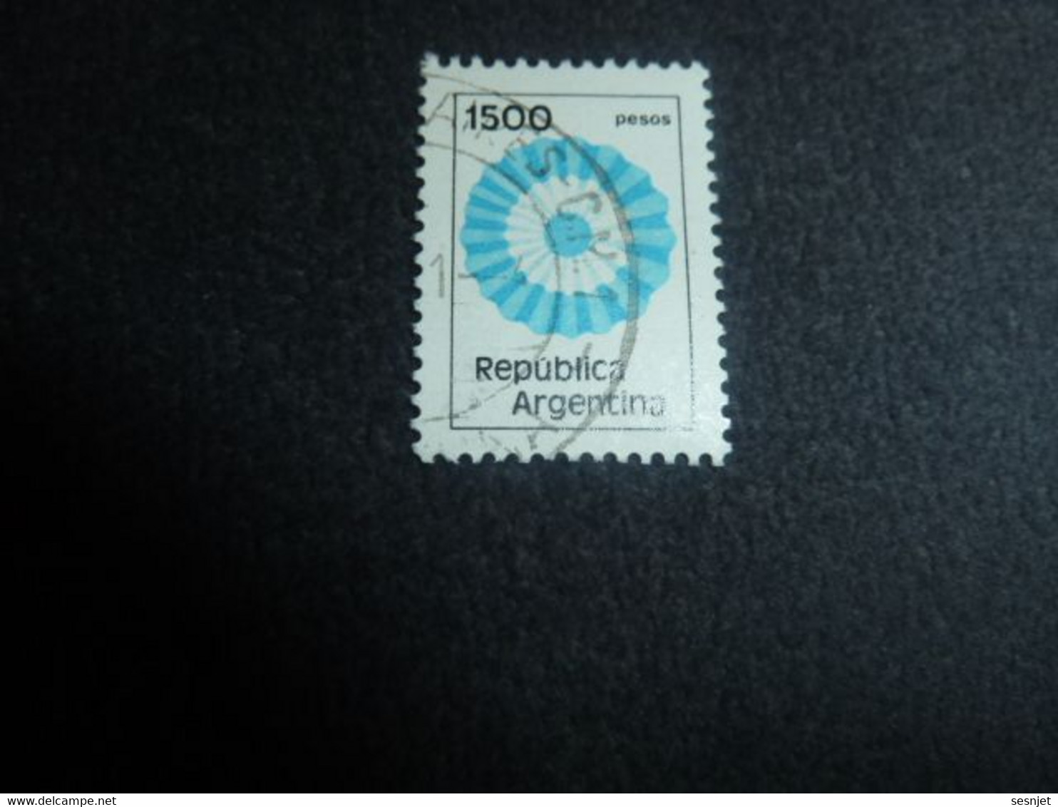 Republica Argentina - Rosace - 1500 Pesos - Yt 1280 - 1288 - Multicolore - Oblitéré - Année 1981 - - Gebraucht