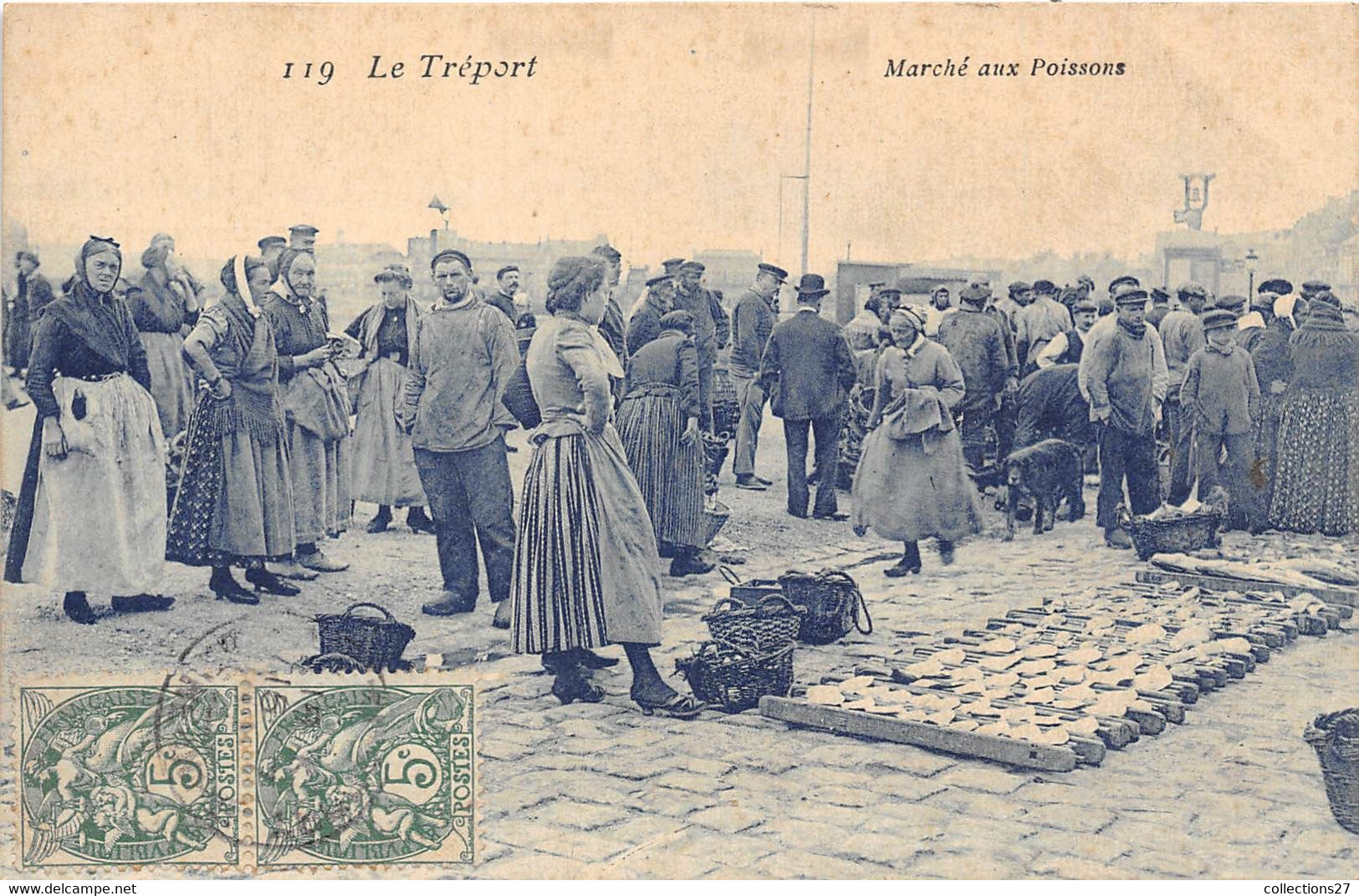 76-LE-TREPORT-MARCHE AUX POISSONS - Le Treport