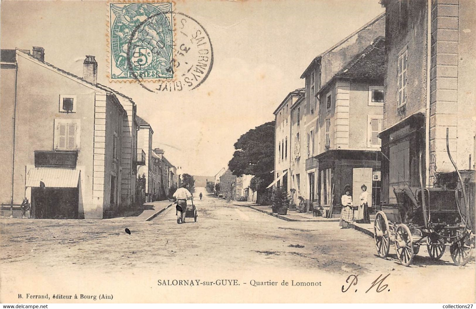 71-SALORNAY-SUR-GUYE- QUARTIER DE LOMONOT - Altri & Non Classificati