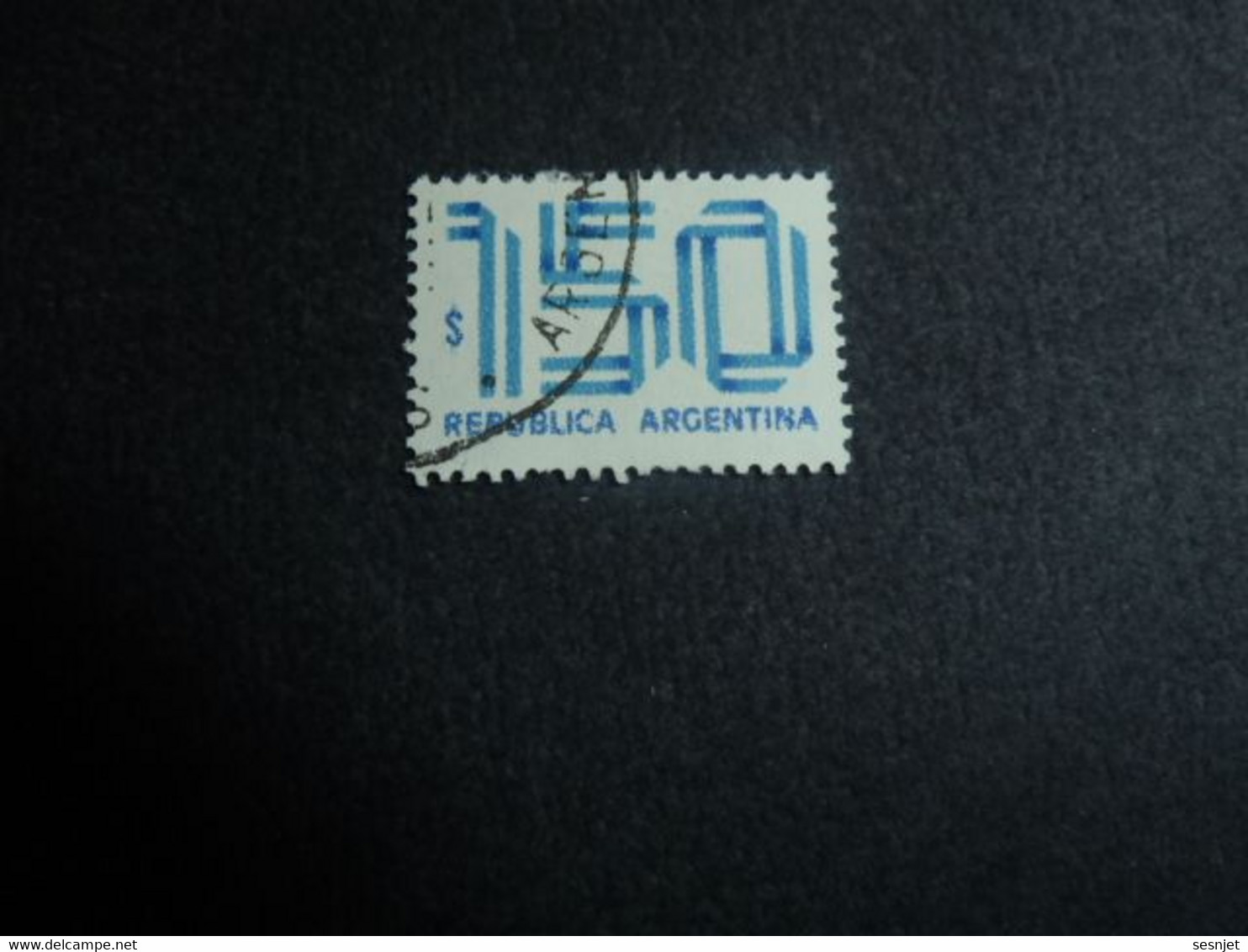 Republica Argentina - Val 1.50 $ - Yt 1133 - Bleu Et Bleu Foncé - Oblitéré - Année 1978 - - Usati