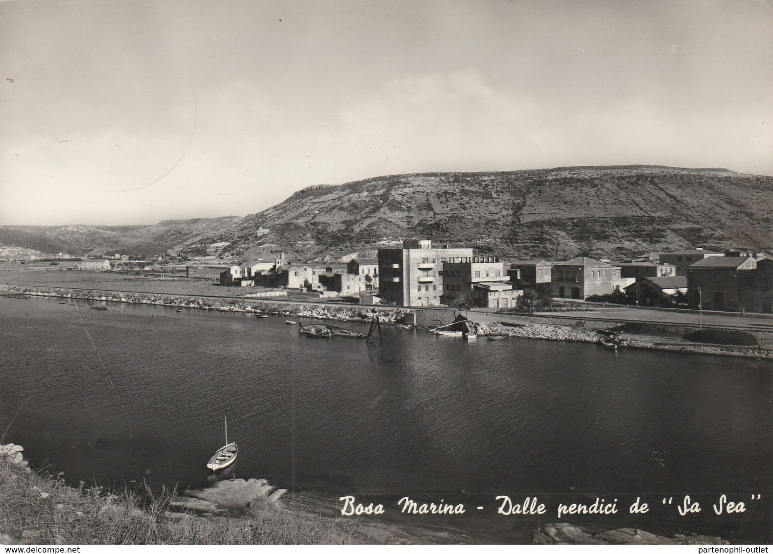 Cartolina - Postcard / Viaggiata - Sent  /  Bosa Marina - Veduta ( Gran Formato ) - Oristano