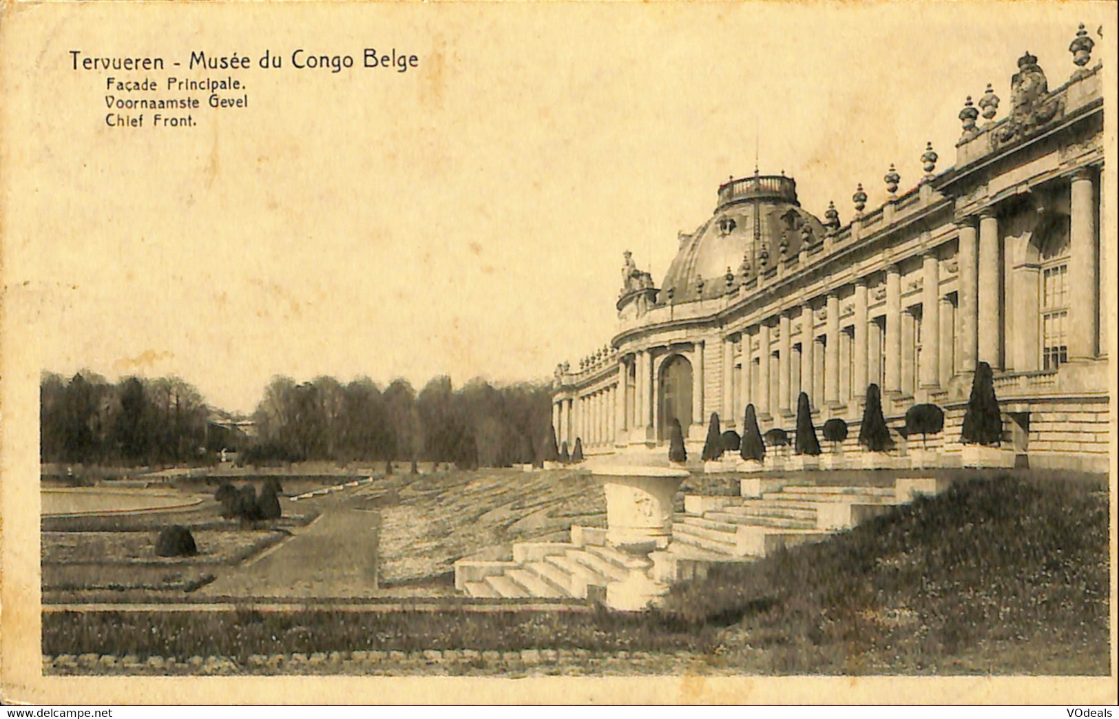 Belgique - Brabant Flamand - Tervueren - Tervuren - Musée Du Congo Belge - Façade Principale - Tervuren