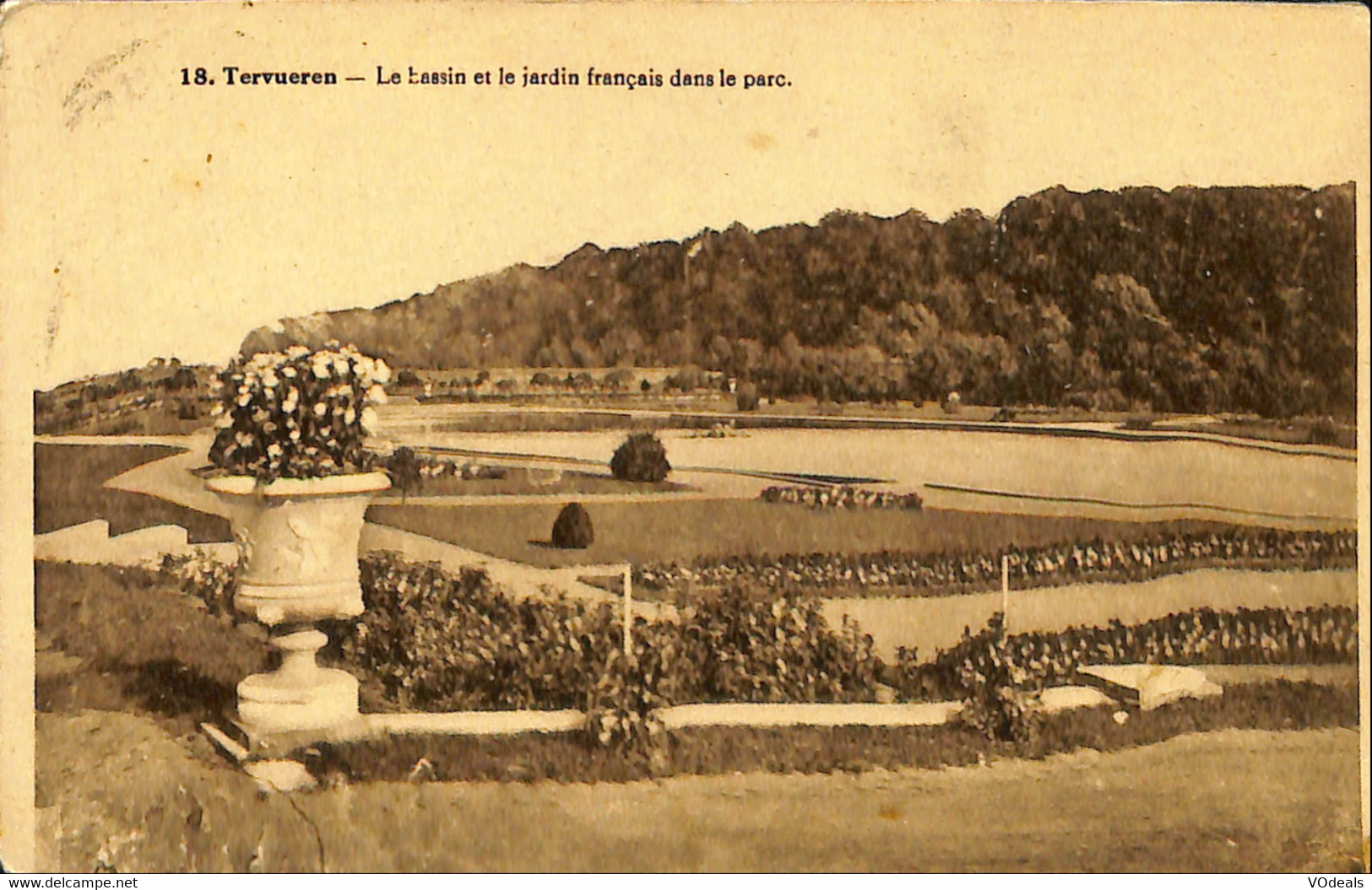 Belgique - Brabant Flamand - Tervueren - Tervuren - Le Bassin Et Le Jardin Français Dans Le Parc - Tervuren