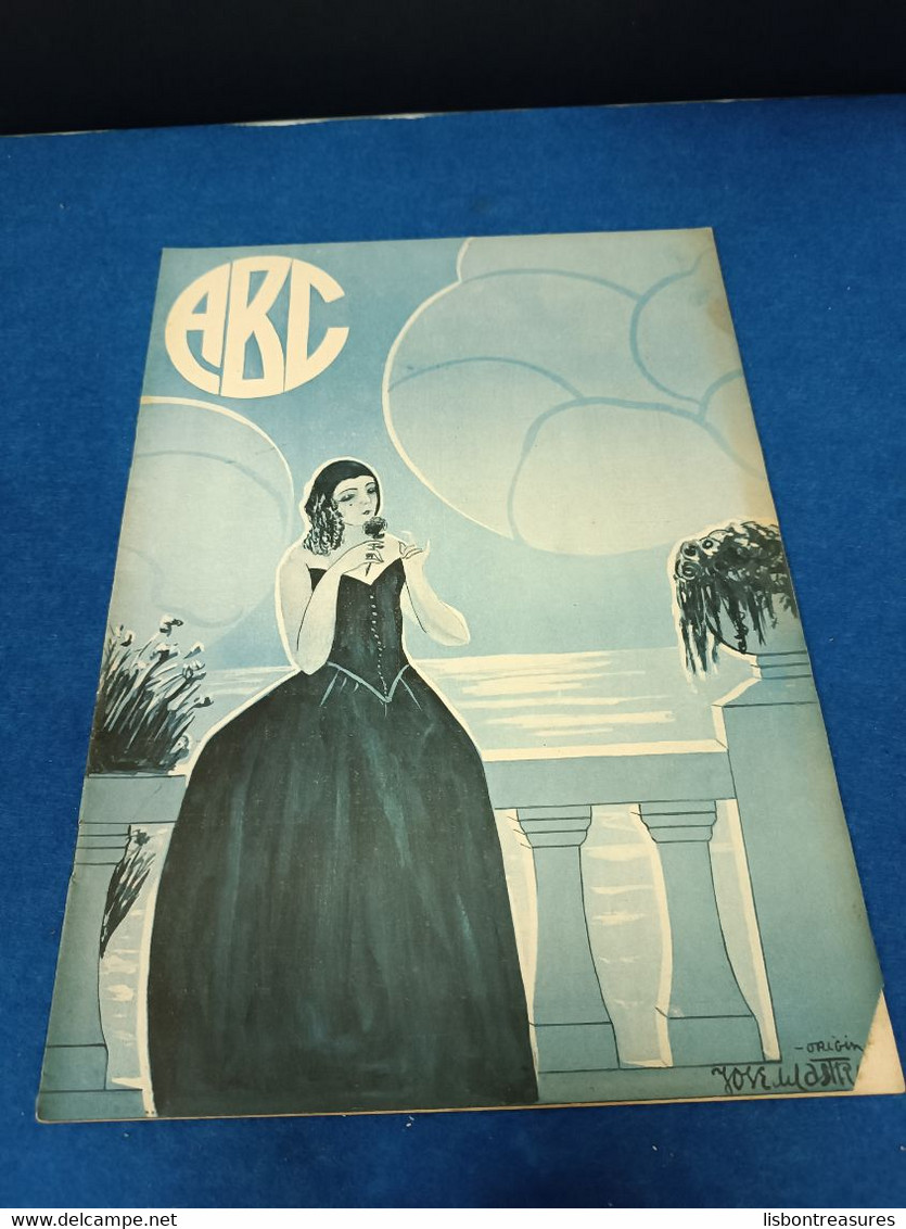 RARE PORTUGAL MAGAZINE REVISTA ABC ANO VIII Nº405 1928 ART DECO - Other & Unclassified