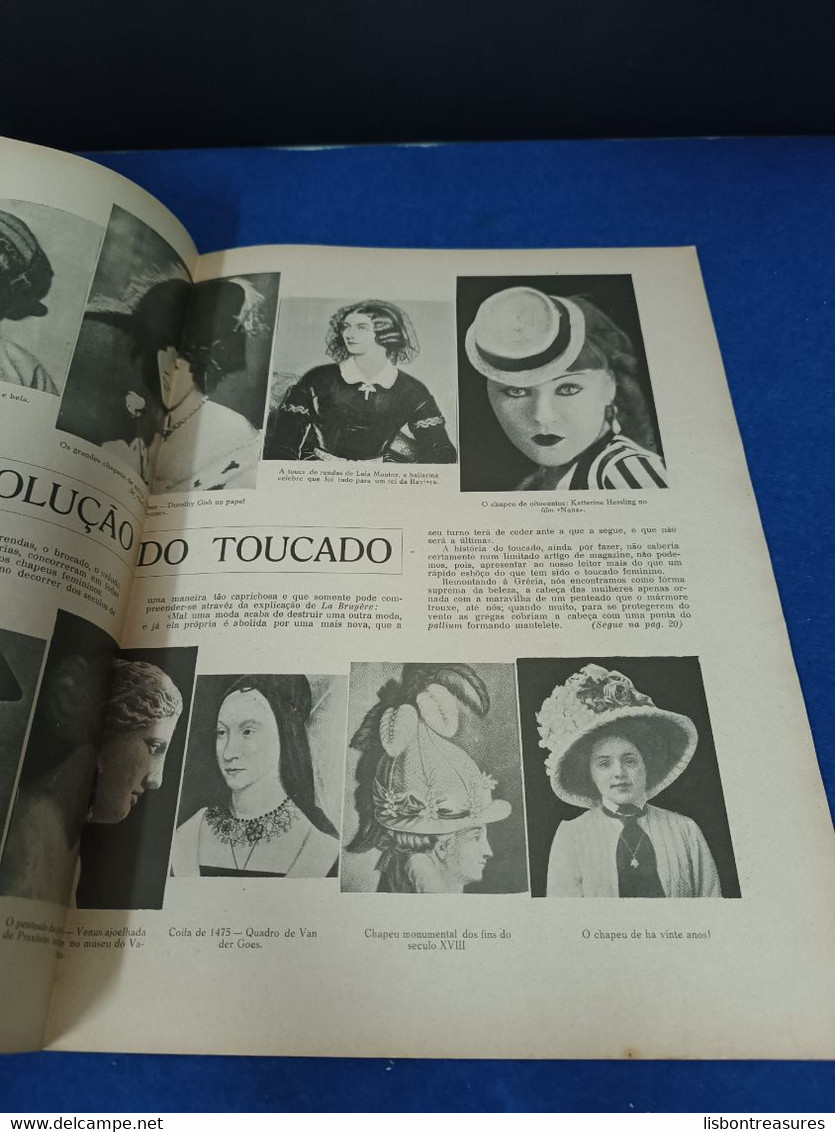 RARE PORTUGAL MAGAZINE REVISTA ABC ANO VIII Nº405 1928 ART DECO - Sonstige & Ohne Zuordnung