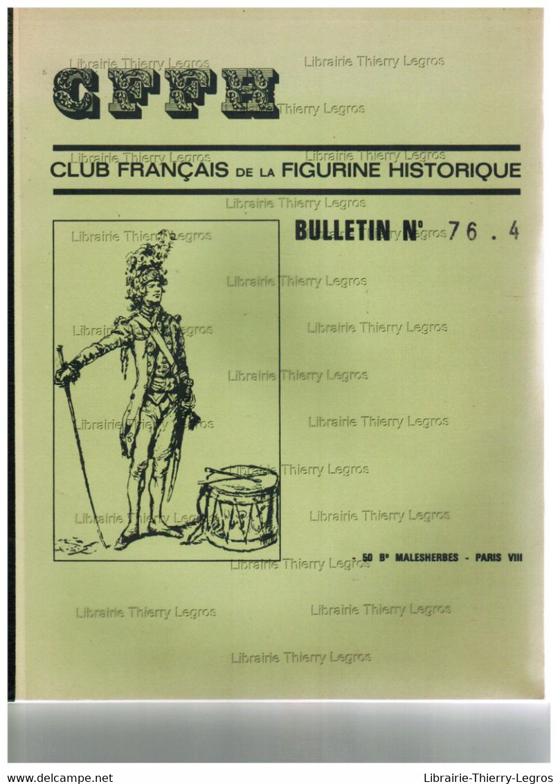 Modélisme Club Français De La Figurine Historique Bulletin 76.4 Soldat Maquette Diaporama - Letteratura & DVD