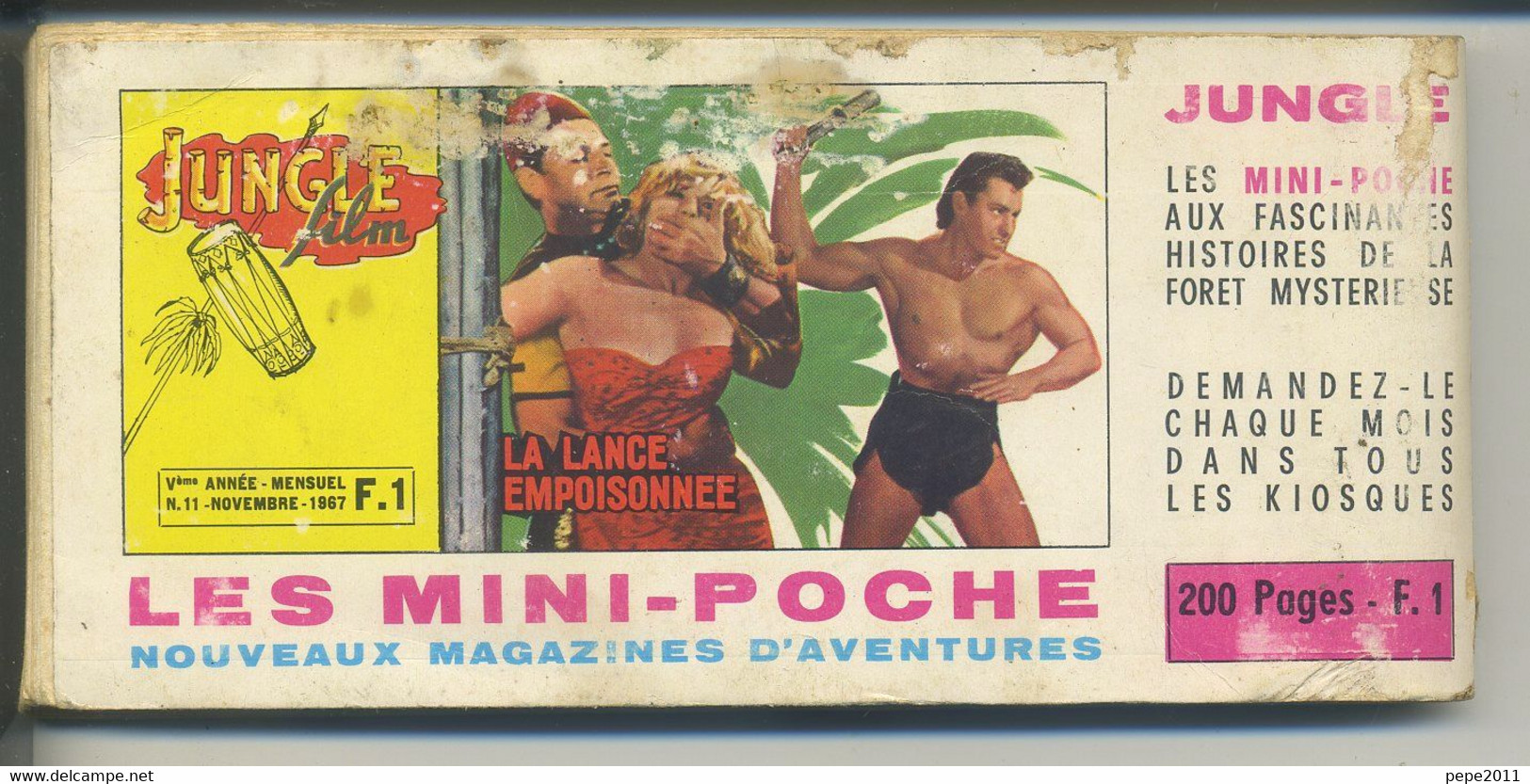 Mini-Poche - Jungle Film N°10 - Le Labyrinthe De La Mort Avec Johnny Weissmuller Et Buster Crabbe - Petit Format