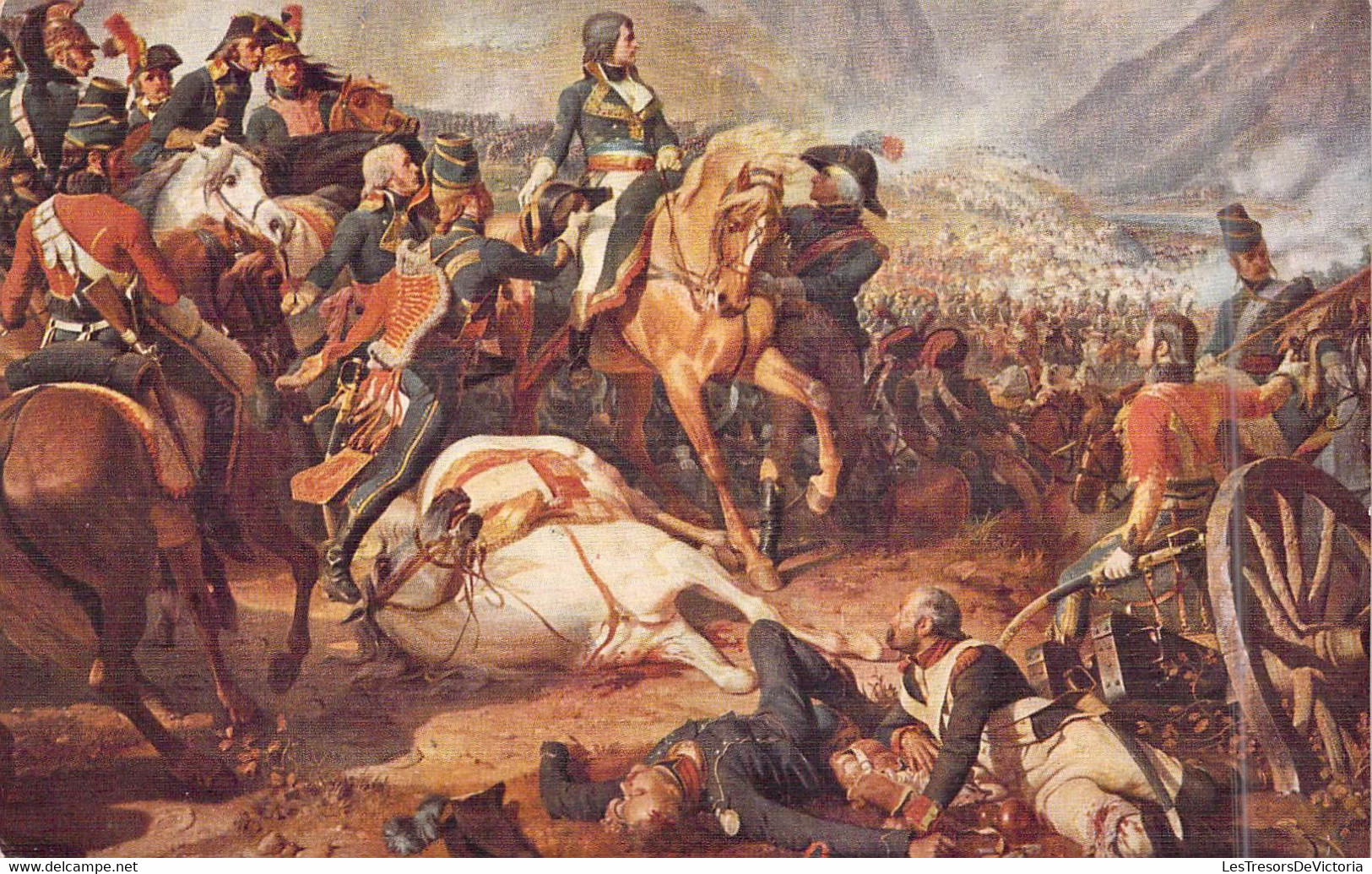 Célébrités - Napoléon Bonaparte - Bataille De Rivoli - Armée - Carte Postale Ancienne - Historische Figuren
