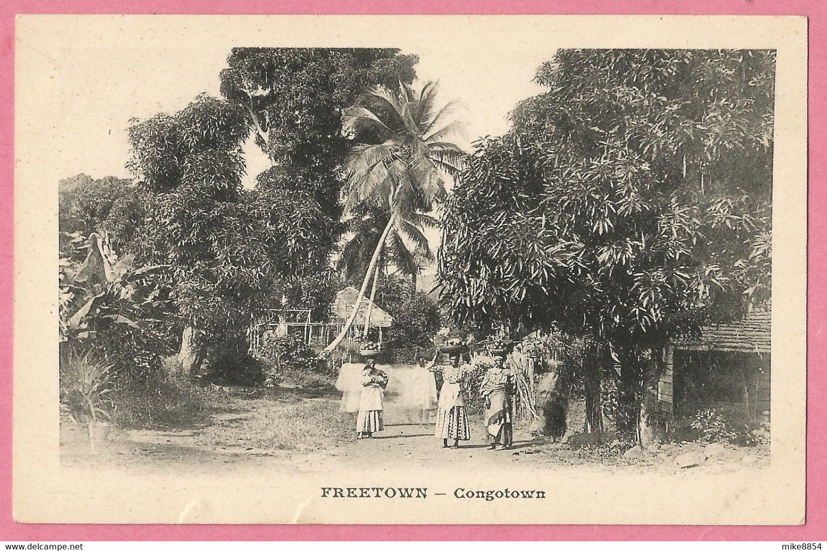 BA0693  Post Card   (SIERRA-LEONE) FREETOWN - Congotown +++++ - Sierra Leone