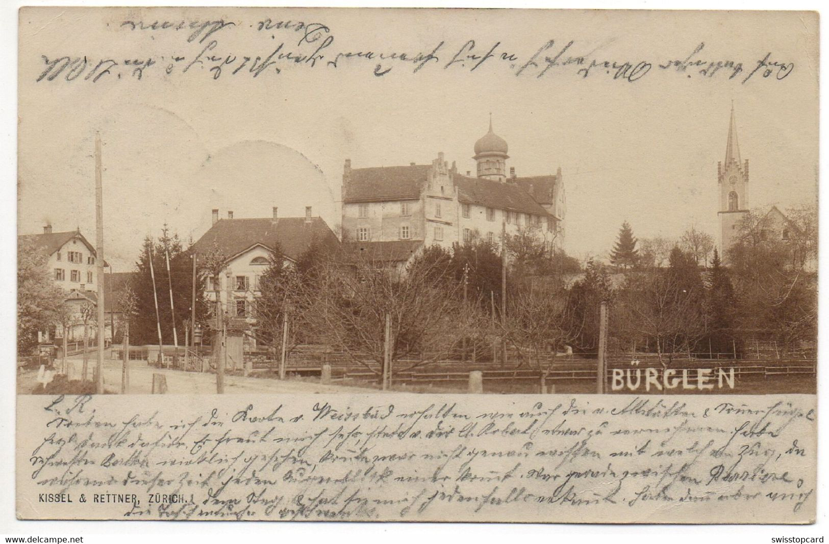 BÜRGLEN TG Gel. 1903 N. Altstätten - Autres & Non Classés