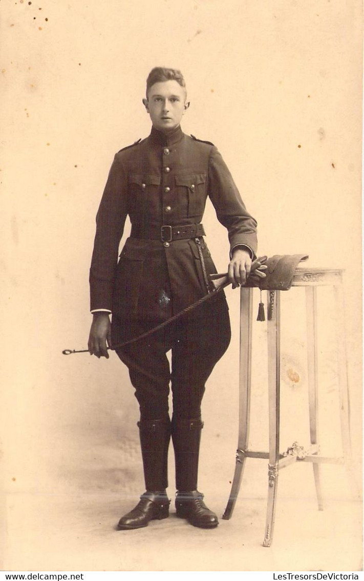 Photographie - Militaria - Portrait - Uniforme - Militaire - Carte Postale Ancienne - Photographie