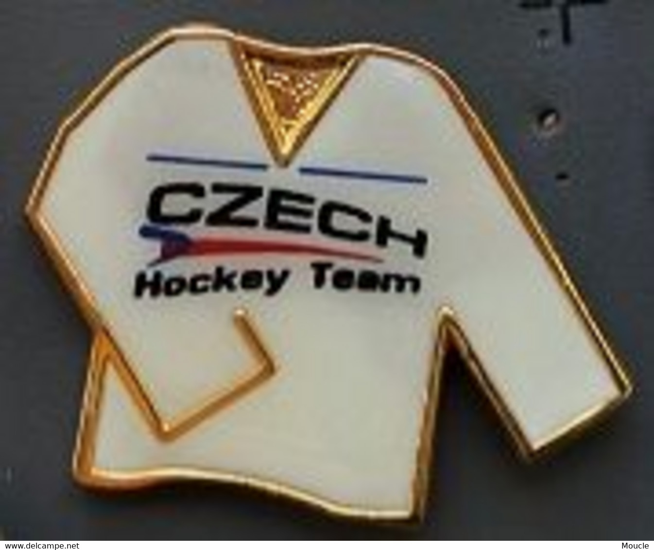 HOCKEY SUR GLACE - ICE - MAILLOT BLANC DE L'EQUIPE DE TCHEQUIE - HOCKEY TEAM CZECH -         (31) - Winter Sports