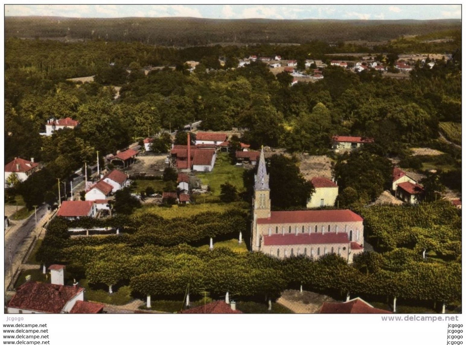 LABRIT Vue Aérienne  Carte Photo - Labrit