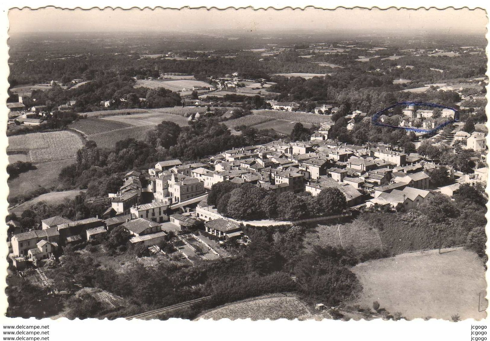 MONTFORT Vue Aérienne Carte Photo - Montfort En Chalosse