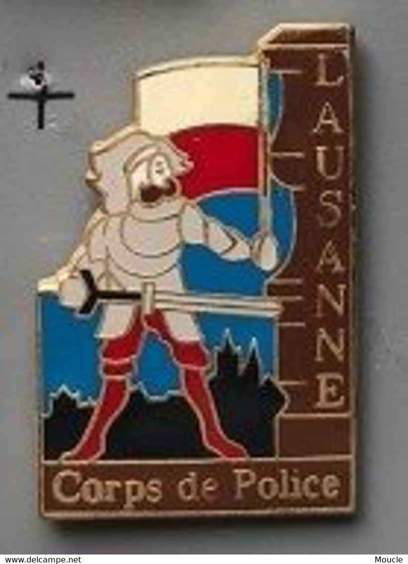 CORPS DE POLICE  - LAUSANNE - CANTON DE VAUD - SUISSE - POLIZEI - KANTON WAADT - CHEVALIER - N°93 -   (31) - Police