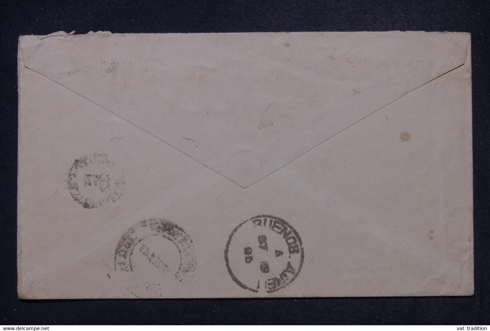 ARGENTINE - Enveloppe De Buenos Aires Pour Paris ( Avant 1900) - L 141340 - Brieven En Documenten