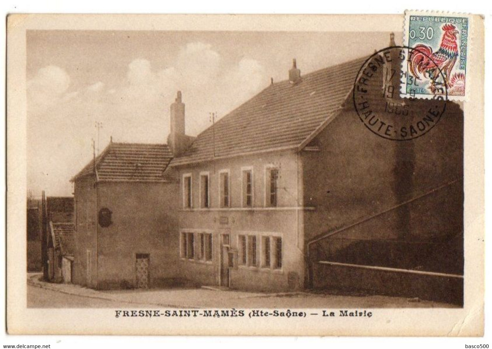 1966 FRESNE SAINT MAMES - La MAIRIE - Fresne-Saint-Mamès