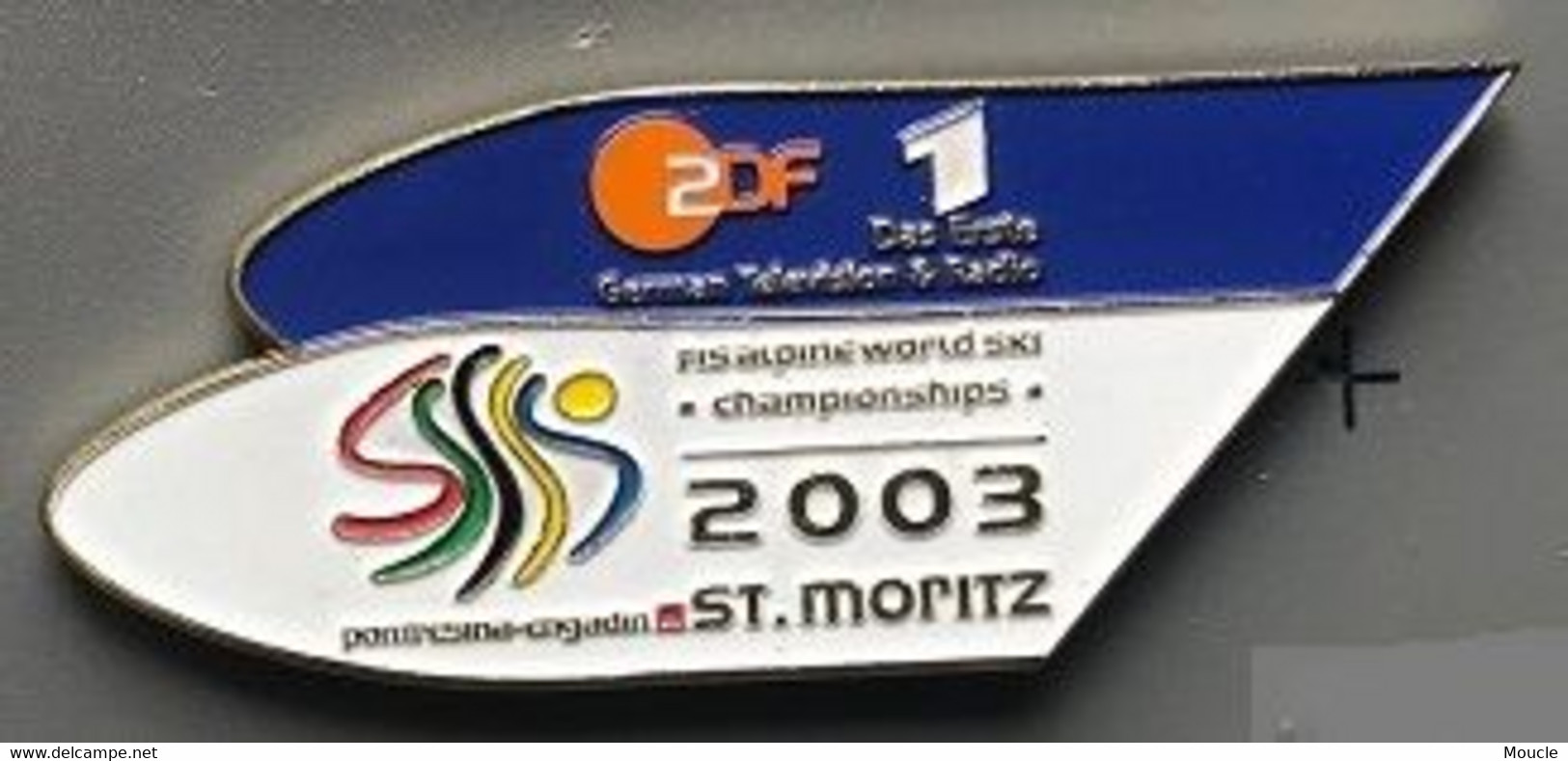 ZDF 1 - DAS ERSTE - GERMAN TELEVISON & RADIO - ALLEMAGNE - FIS ALPINE WORLD SKI - CHAMPIONSHIPS 2003 - ST MORITZ - (31) - Médias