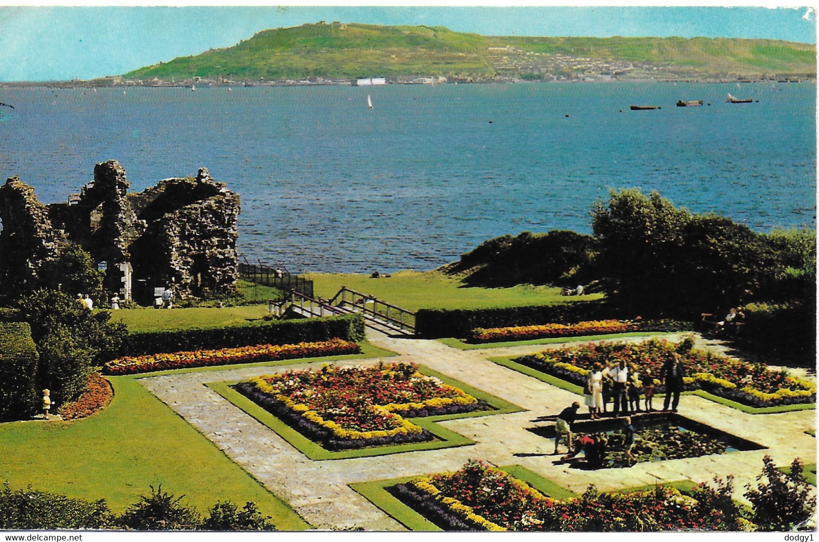 SANDSFOOT GARDENS, WEYMOUTH, DORSET, ENGLAND. Circa 1984 USED  POSTCARD   Kw1 - Weymouth