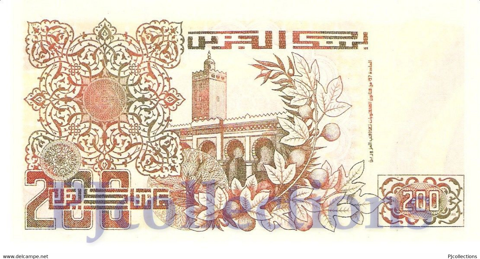 ALGERIA 200 DINARS 1992 PICK 138 UNC - Algerien