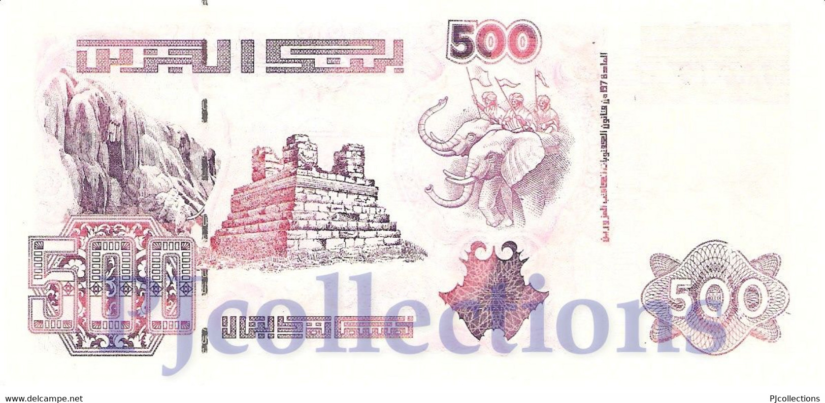 ALGERIA 500 DINARS 1998 PICK 141 UNC - Algerien