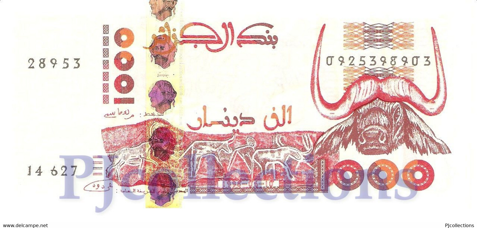 ALGERIA 1000 DINARS 1998 PICK 142b UNC - Algérie
