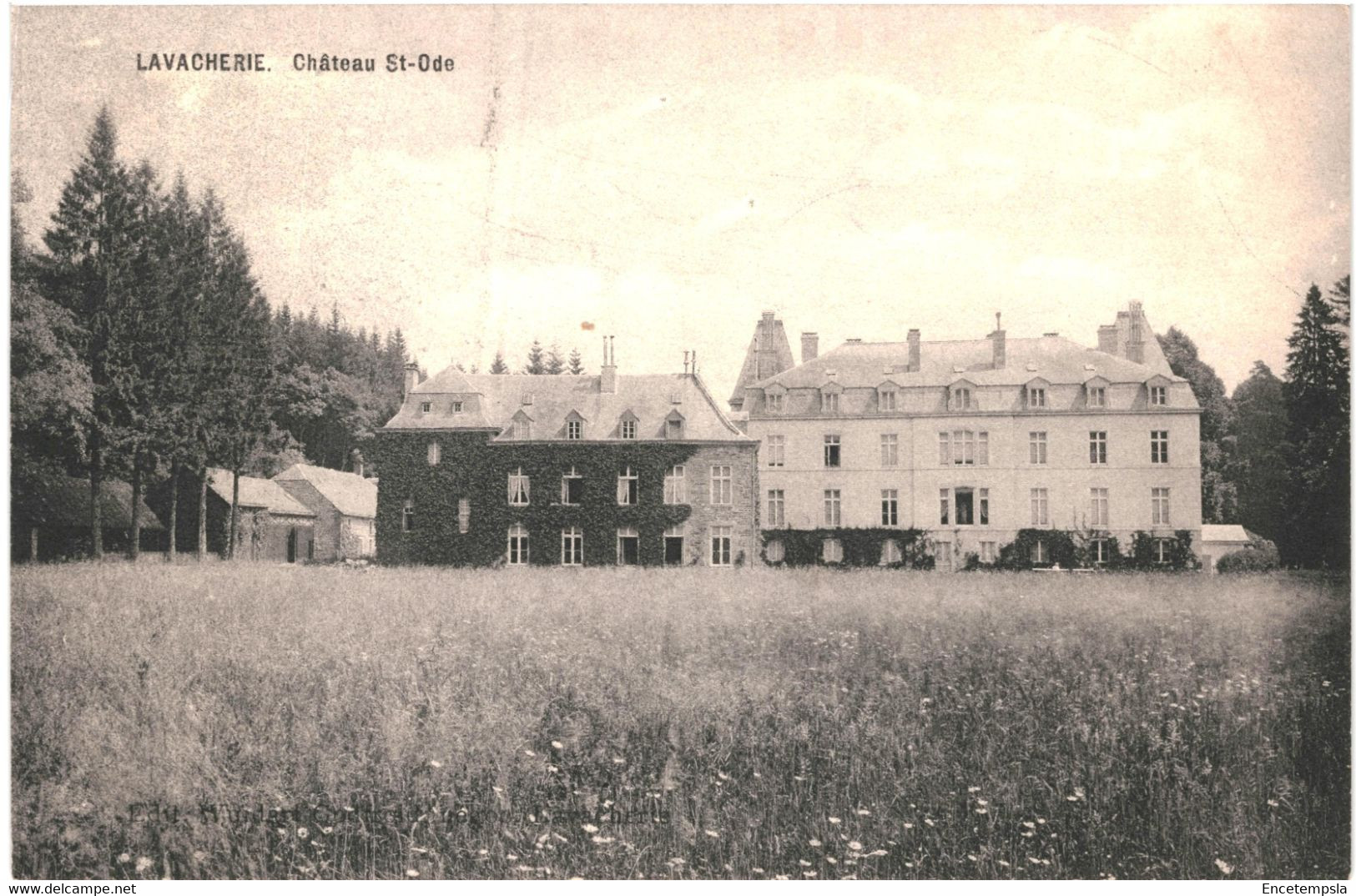 CPA  Carte Postale Belgique Lavacherie Château Saint Ode   VM64134ok - Sainte-Ode