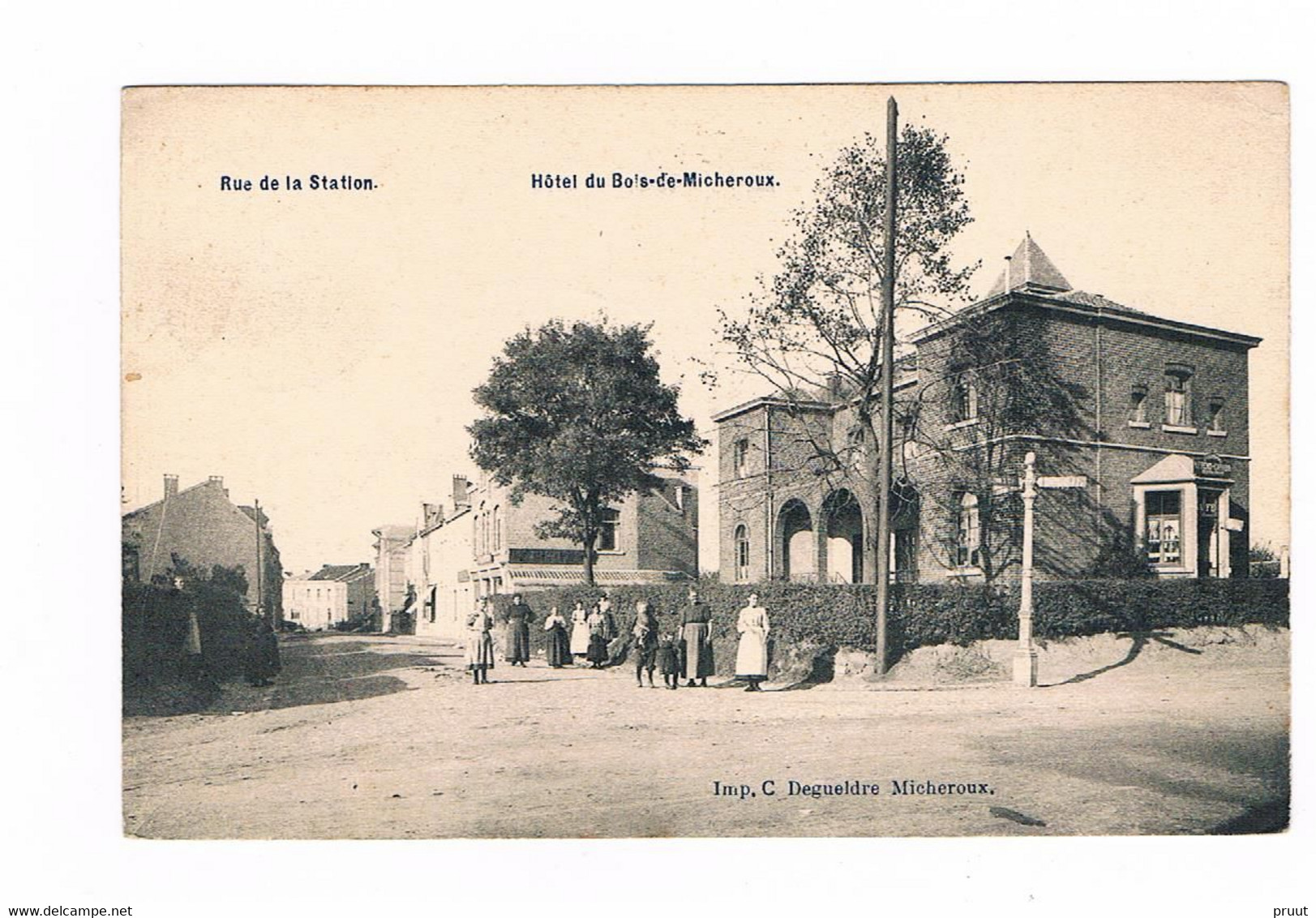 Hotel Du Bois De Micheroux Rue De Station EDITION TRES RARE - Soumagne