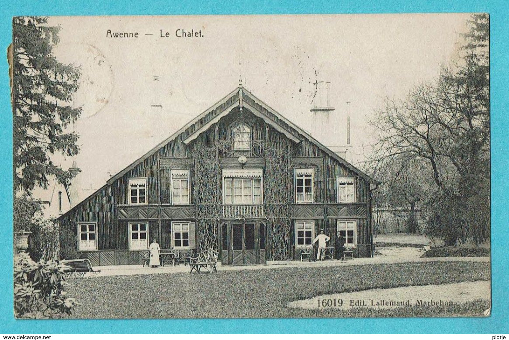 * Awenne (Saint Hubert - Luxembourg - La Wallonie) * (Edit Lallemand Marbehan, 16019) Le Chalet, Unique, TOP, Rare - Saint-Hubert