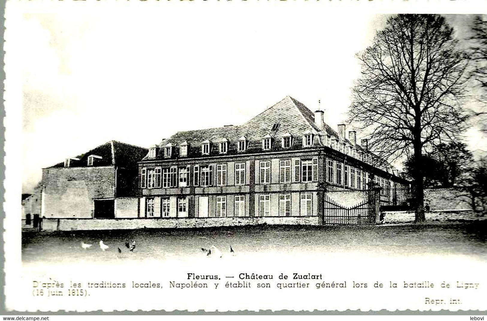 FLEURUS « Château De Zwalart » - Ed. P. I. B., Brux. - Fleurus