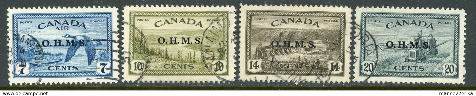 Canada USED 1946 Air Mail And Peace Issue 1949-50 - Usati