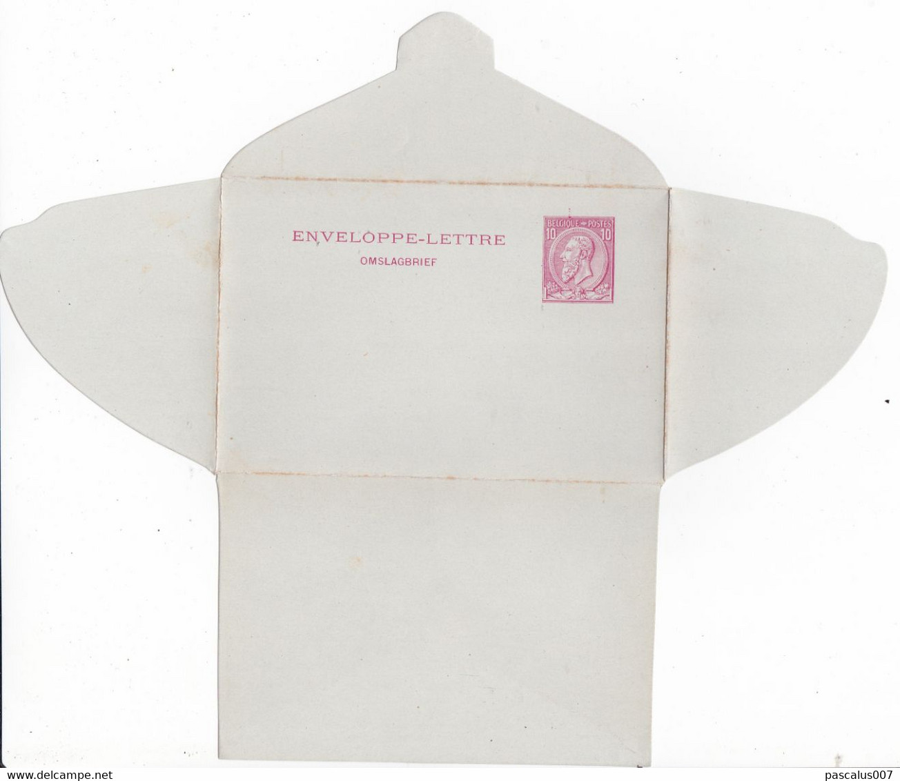 B01-419 Enveloppe-Lettre Vierge Entier Postal N° 1 - Briefumschläge