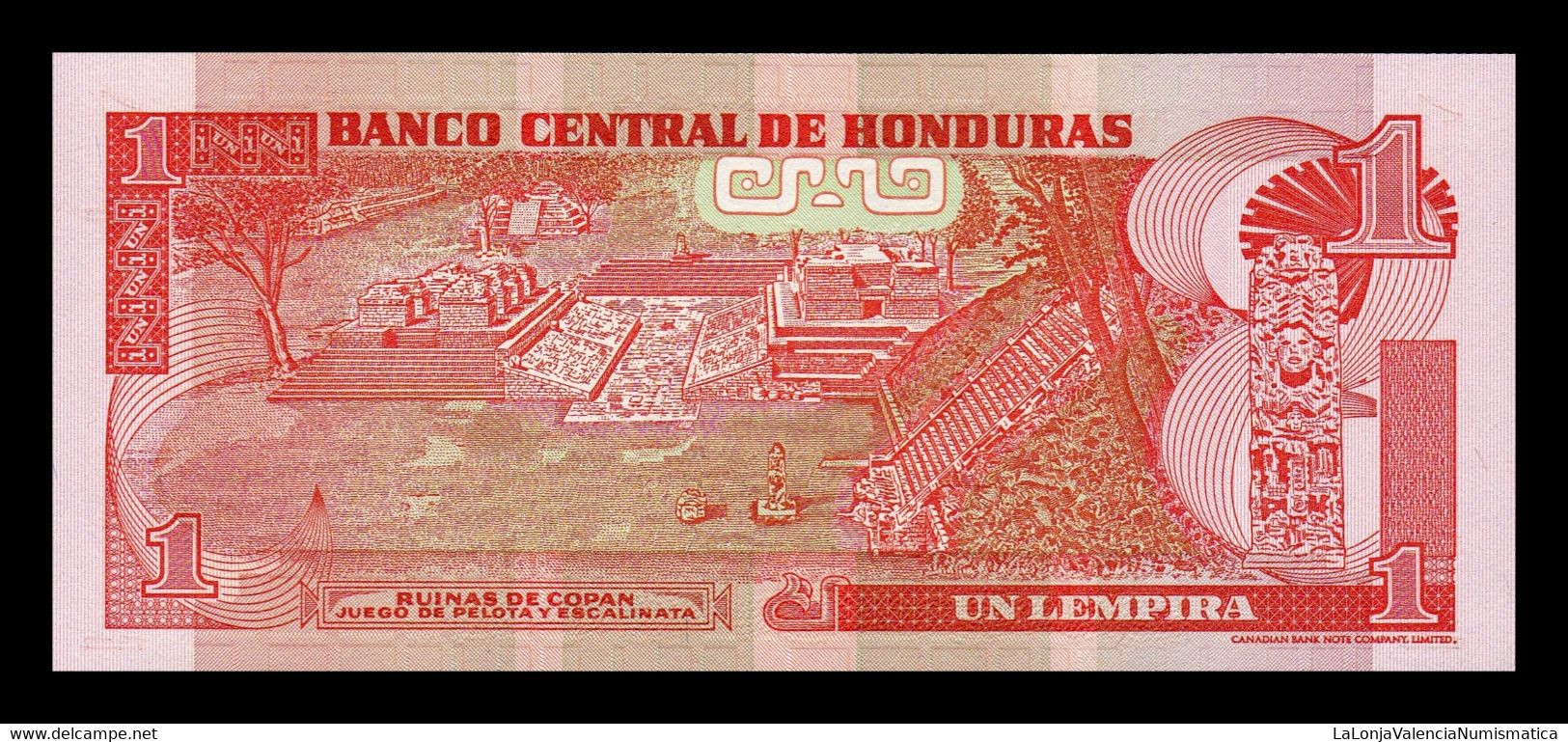 Honduras 1 Lempira 2006 Pick 84e Sc Unc - Honduras