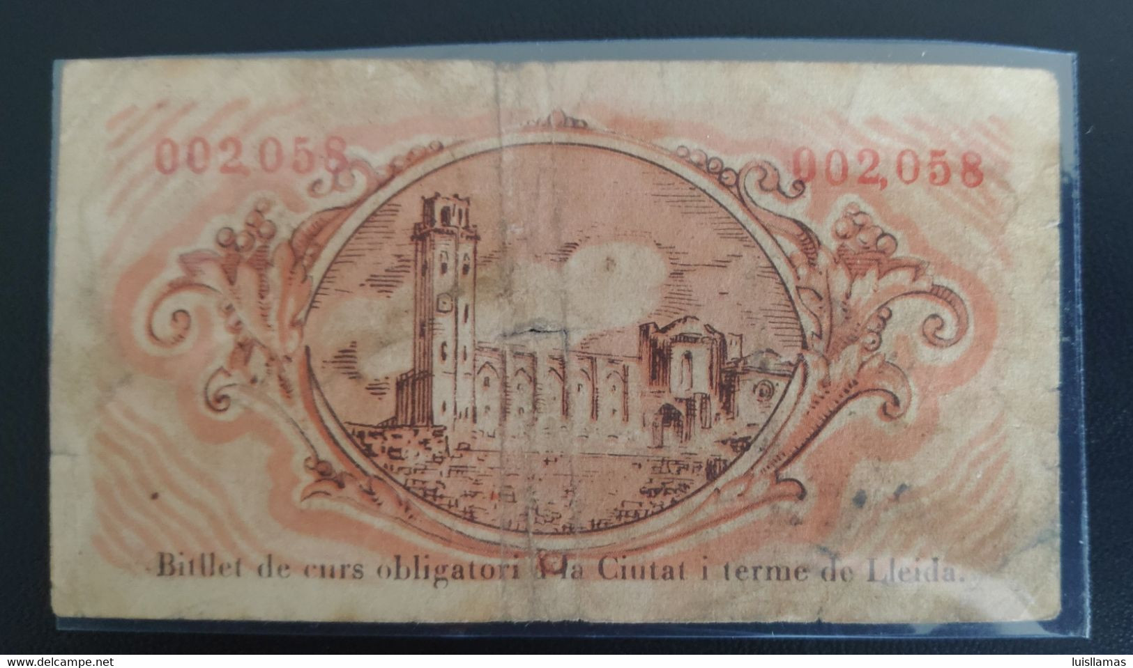 España 1937 República, Billete Local De 25 Cts. De Lleida. - Otros & Sin Clasificación